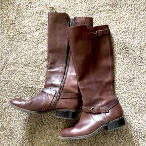 Ralph Lauren Ladies tall leather boots - sz 9.5